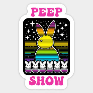Peeps Party Sticker